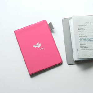 Passport Cover - Hot pink